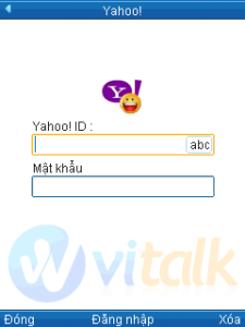 Phần mềm chat Vitalk - Yahoo